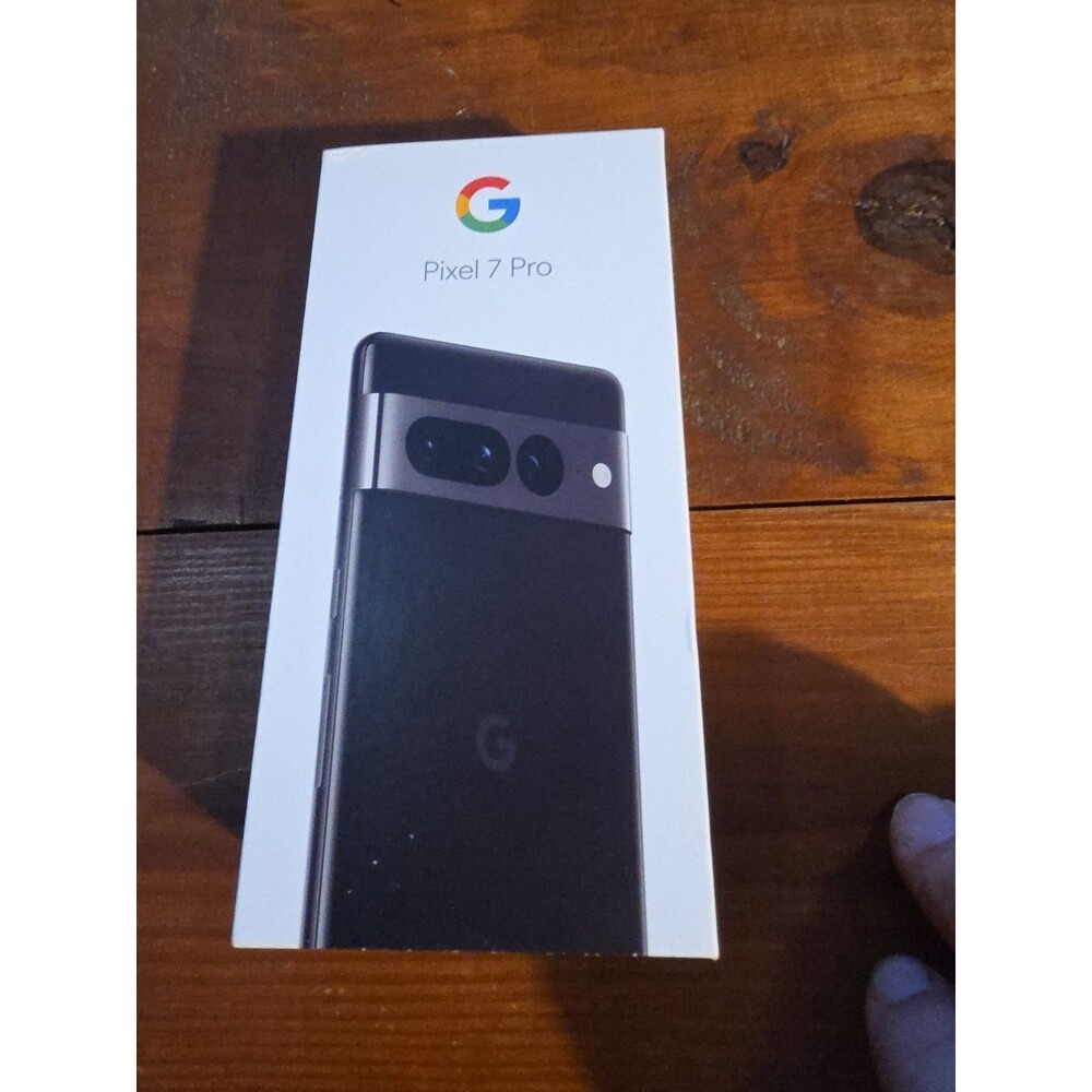Google Pixel 7 Pro Obsidian Phone BOX ONLY